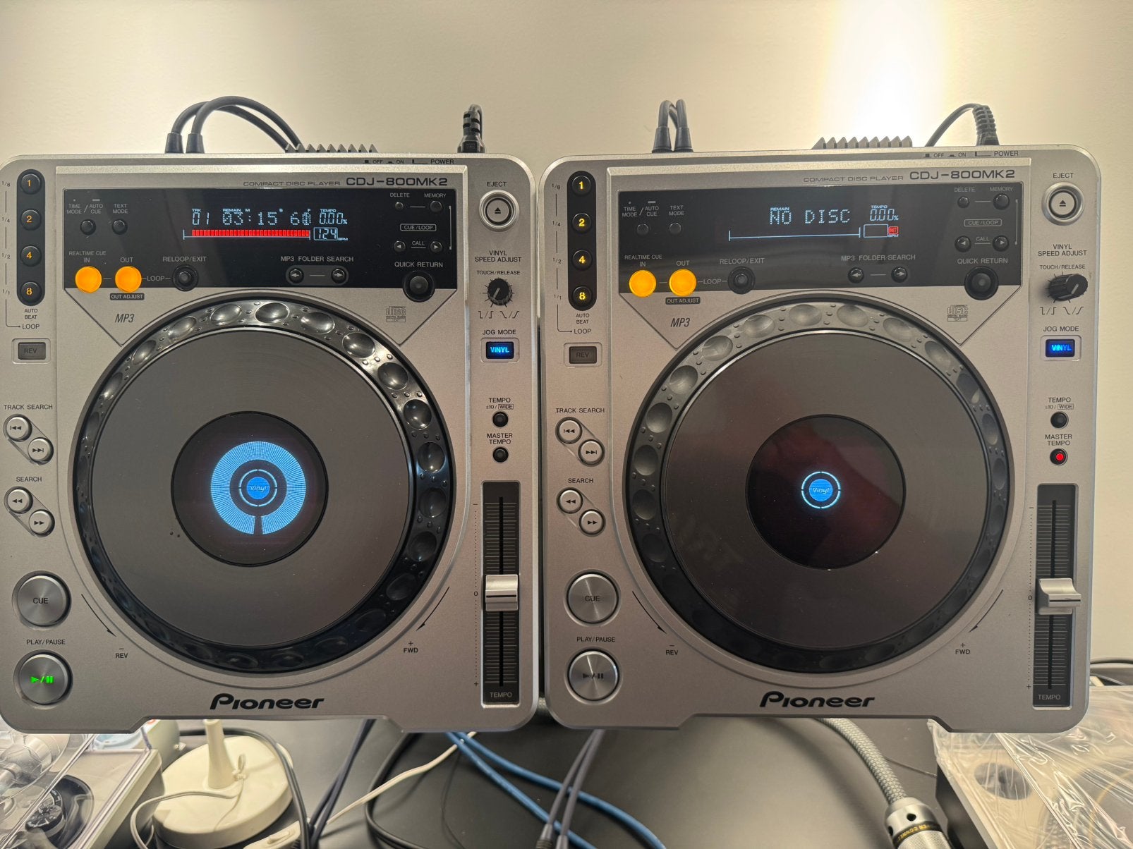 2xPioneer cdj 800mk2, Enlèvement ou Envoi, Utilisé