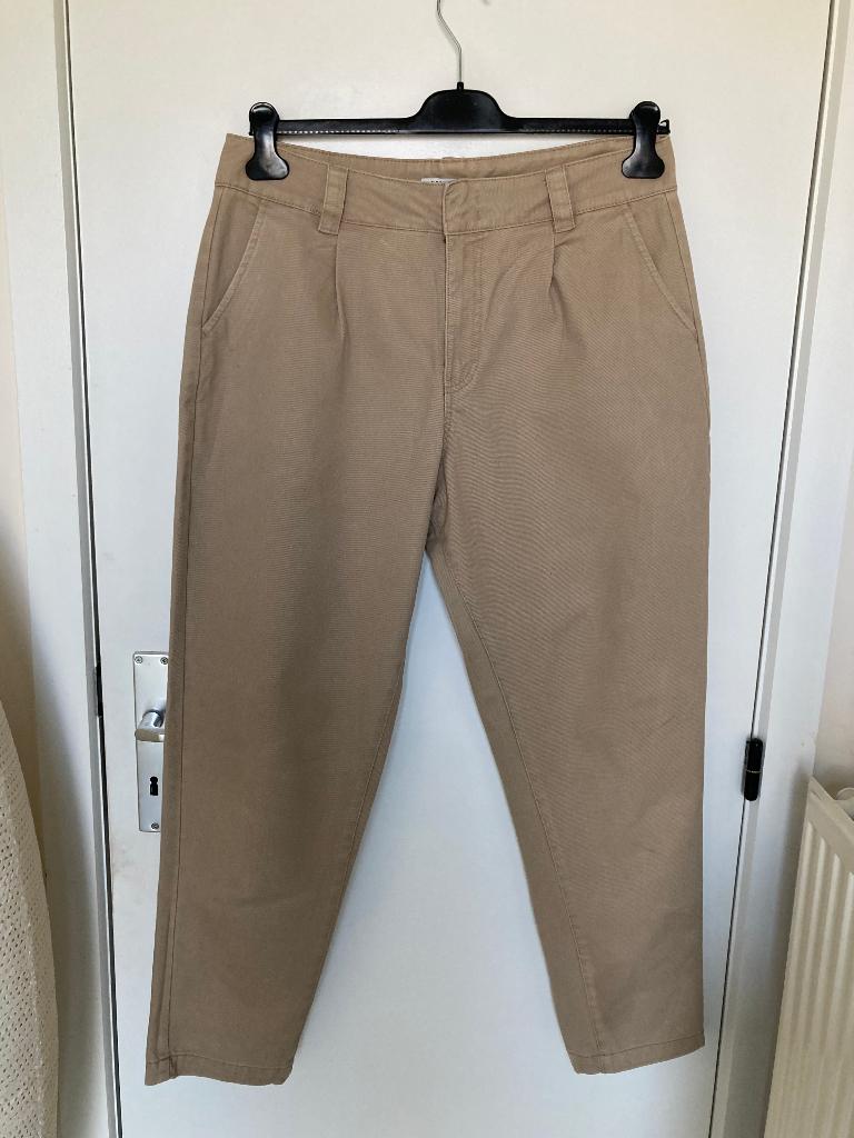 "Clockhouse beige damesbroek -tapered-maat 44/XXL, Kleding | Dames, Beige, Maat 42/44 (L), Ophalen of Verzenden, Zo goed als nieuw