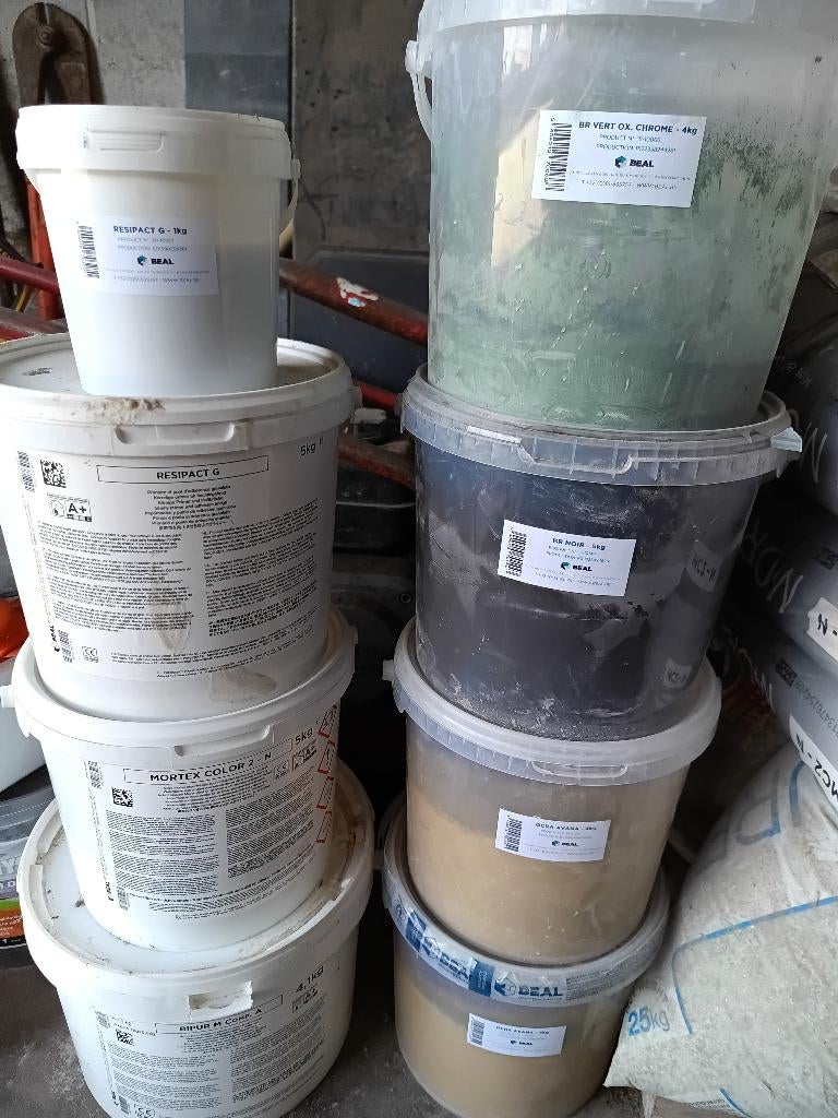 MORTEX vert et sable, Bricolage & Construction, Enlèvement, Neuf