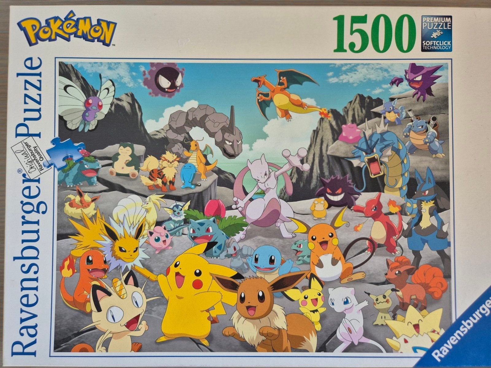 Puzzelpakket (4st): Pokémon 1500, Planes, Skylanders, Ophalen
