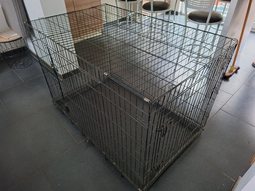 Vouwbare hondenbench XXL, Dieren en Toebehoren, Ophalen, Zo goed als nieuw
