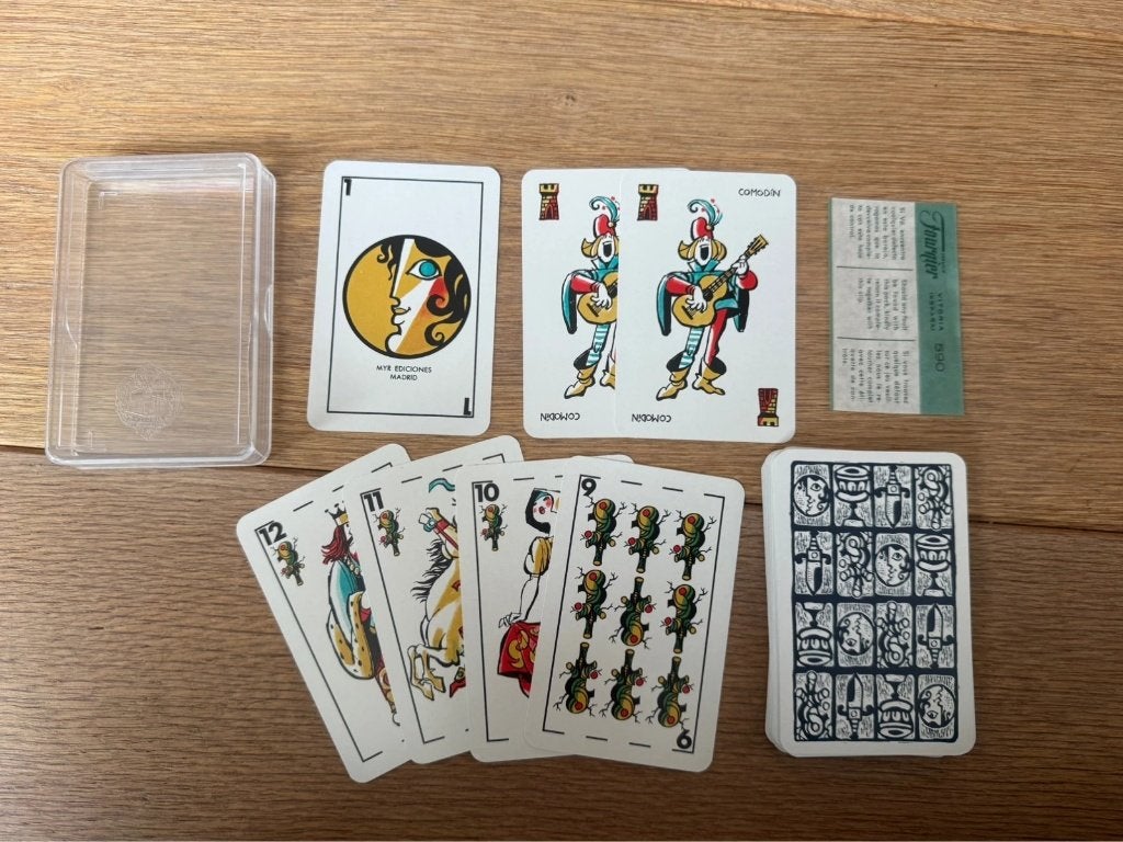 Spaanse speelkaarten Mingote nr. 2 MYR Fournier 1967, Verzamelen, Ophalen of Verzenden, Zo goed als nieuw, Speelkaart(en)