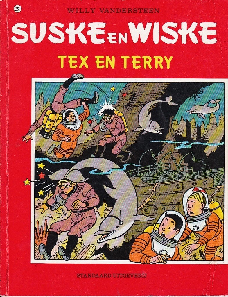 254 Suske en Wiske : Tex en Terry (1e druk - Nieuw), Willy vandersteen, Enlèvement ou Envoi, Une BD, Comme neuf