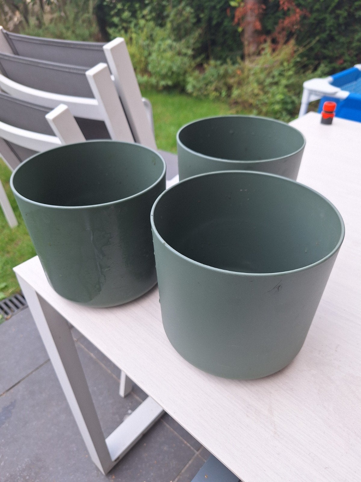 Elho 18cm bloempotten, Moins de 25 cm, Rond, Synthétique, Enlèvement