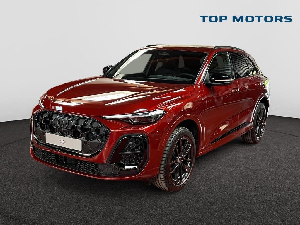 Audi Q5 Sline TFSI 204pk Stronic*Pano*Trekhaak*360*Matrix*Pa, Automaat, 161 g/km, SUV of Terreinwagen, Lederen bekleding