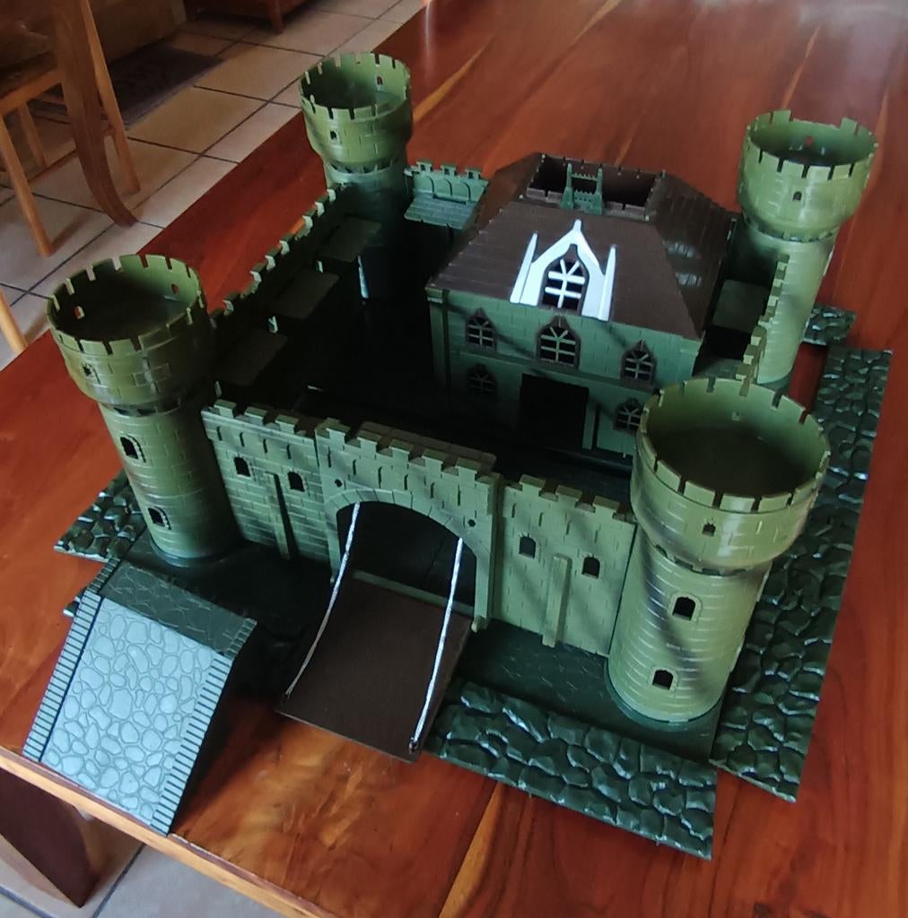 Château médiéval King Castel, Simba vintage., Enlèvement, Utilisé, Garçon ou Fille