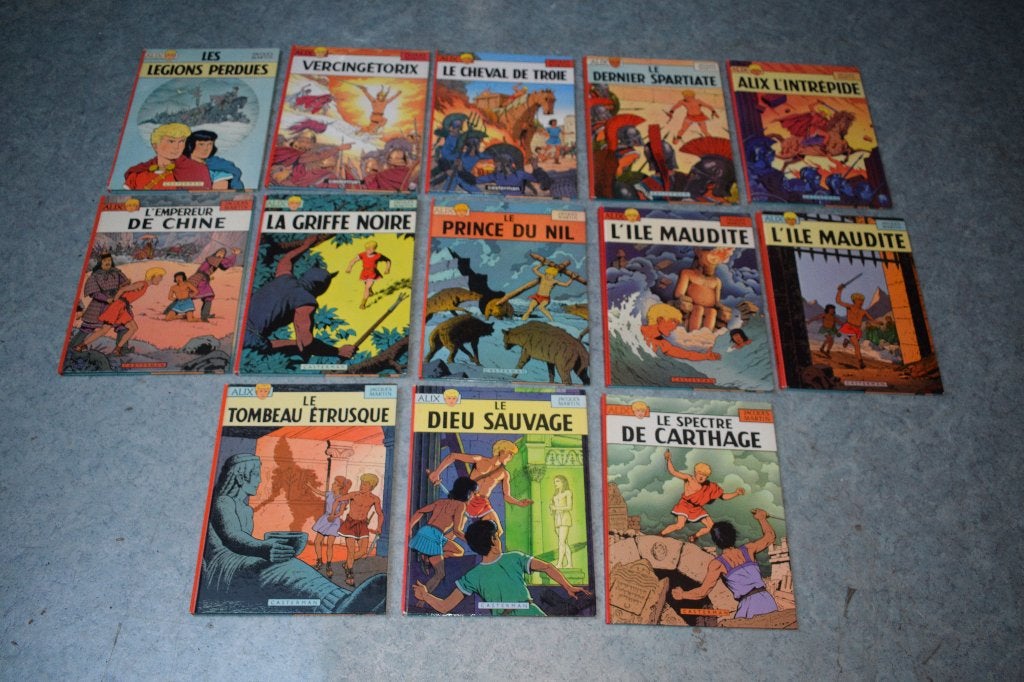 collection 13 BD alix bande dessinées, Enlèvement ou Envoi, Comme neuf