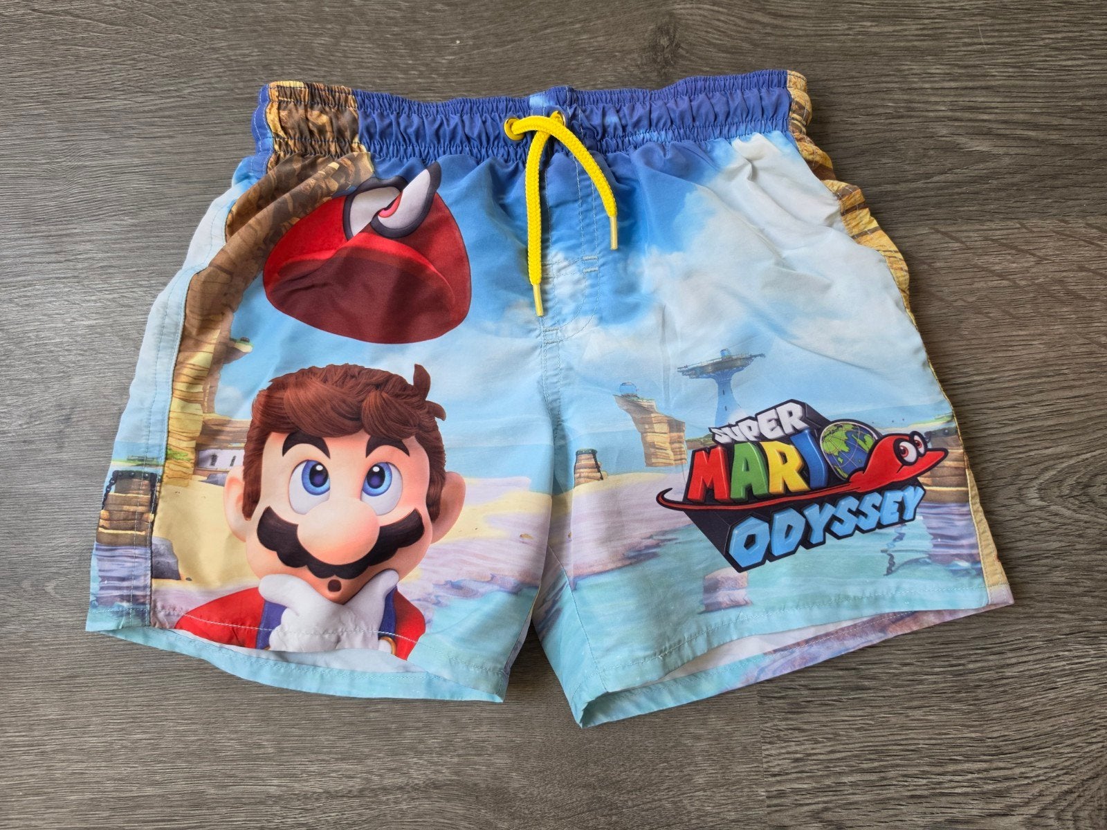 Zwemshort Mario 110/116, Ophalen