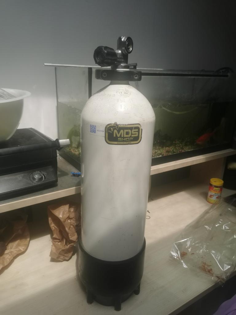 Bouteille plongée, Enlèvement