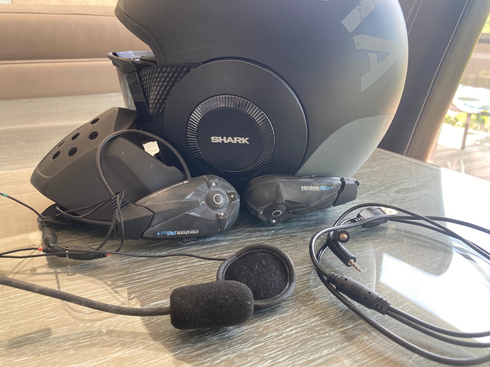 Motohelm voor dame , maat s, Motoren, Ophalen, S