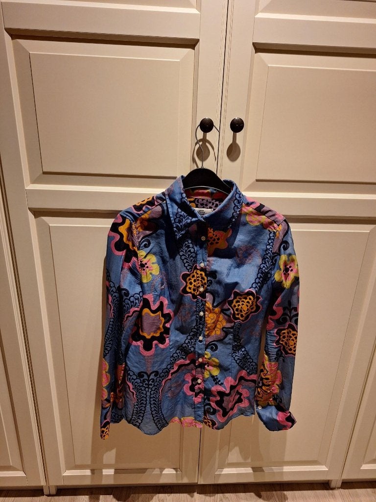NIEUWE supermooie bloes dames 0039Italy, met ZIJDE, Meerkleurig, Maat 42/44 (L), Nieuw, Ophalen of Verzenden
