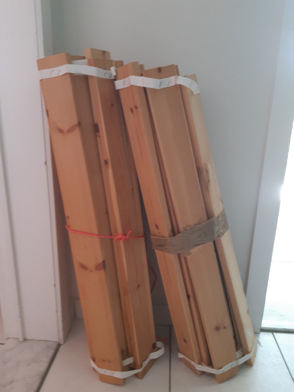 2 lattenbodems 80×200cm, Huis en Inrichting, Slaapkamer | Matrassen en Bedbodems, Ophalen, Zo goed als nieuw, 200 cm, 80 cm