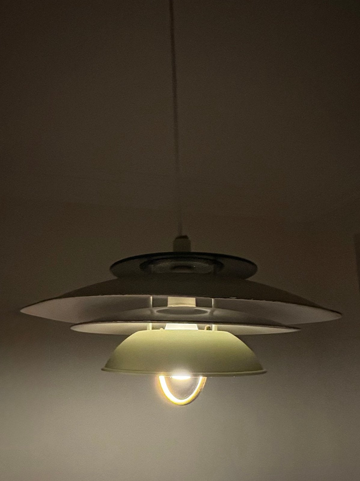 Lampe ufo année 70, Enlèvement ou Envoi, Design scandinave 70's, Comme neuf, E27 (grand)