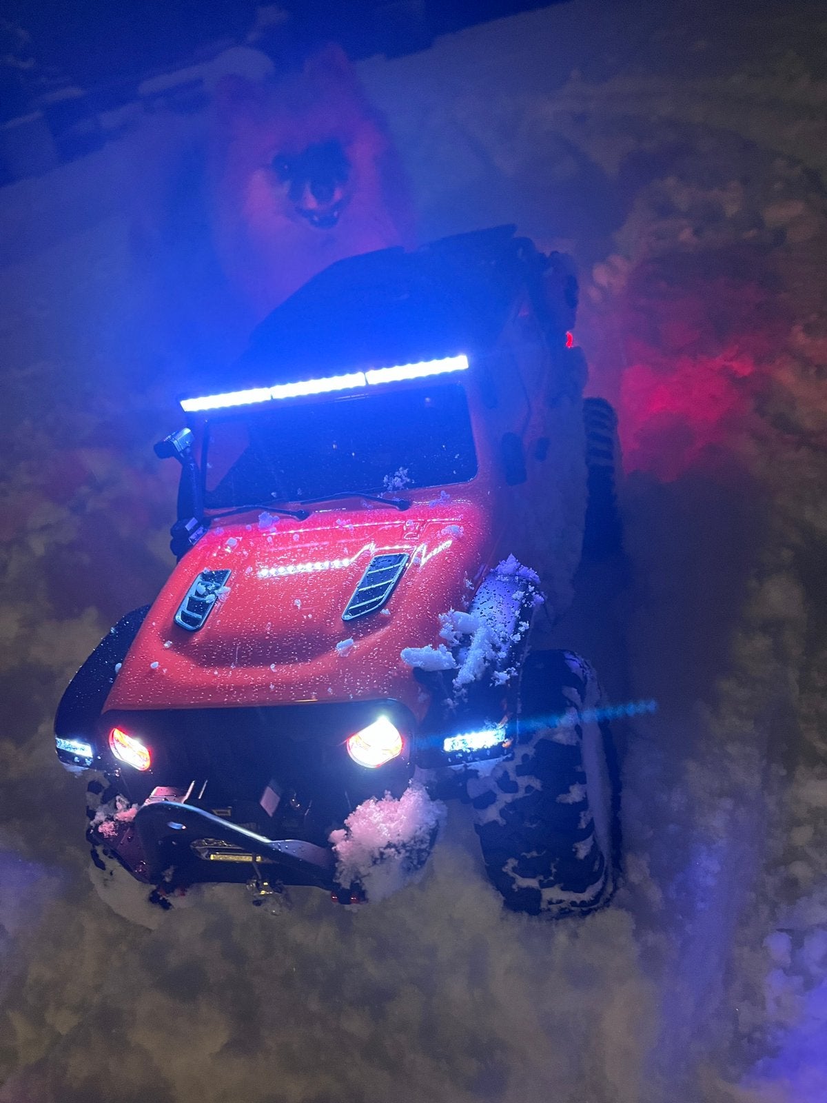 Rc Crawler 1/10 brushless, Auto offroad, Zo goed als nieuw, Schaal 1:10, RTR (Ready to Run)