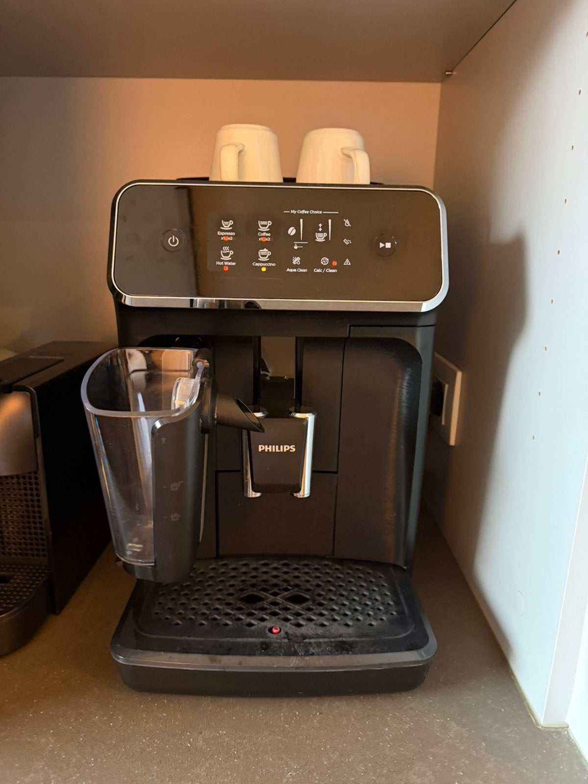 Philips volautomatisch espressomachine met melkschuimer, Elektronische apparatuur, Ophalen of Verzenden, Gebruikt