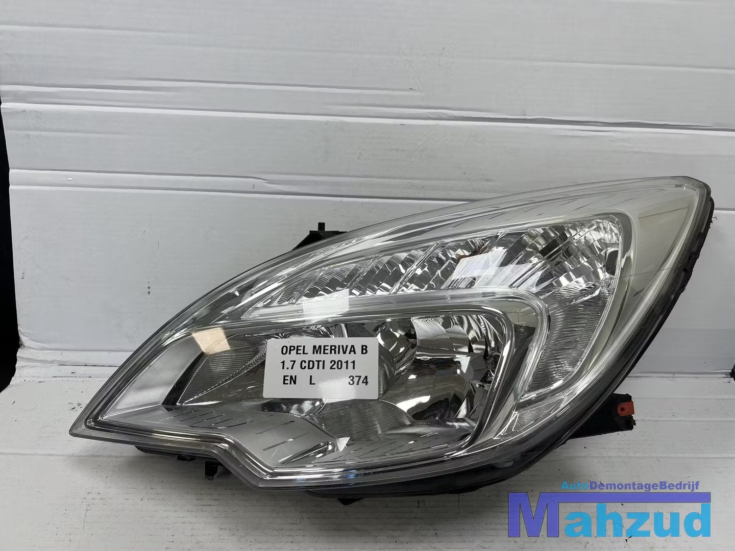 OPEL MERIVA B LINKS koplamp 2011-2018 UK ENGELS, Auto-onderdelen, Gebruikt, Opel Automobile GmbH, Kontakt@opel-infoservice.de