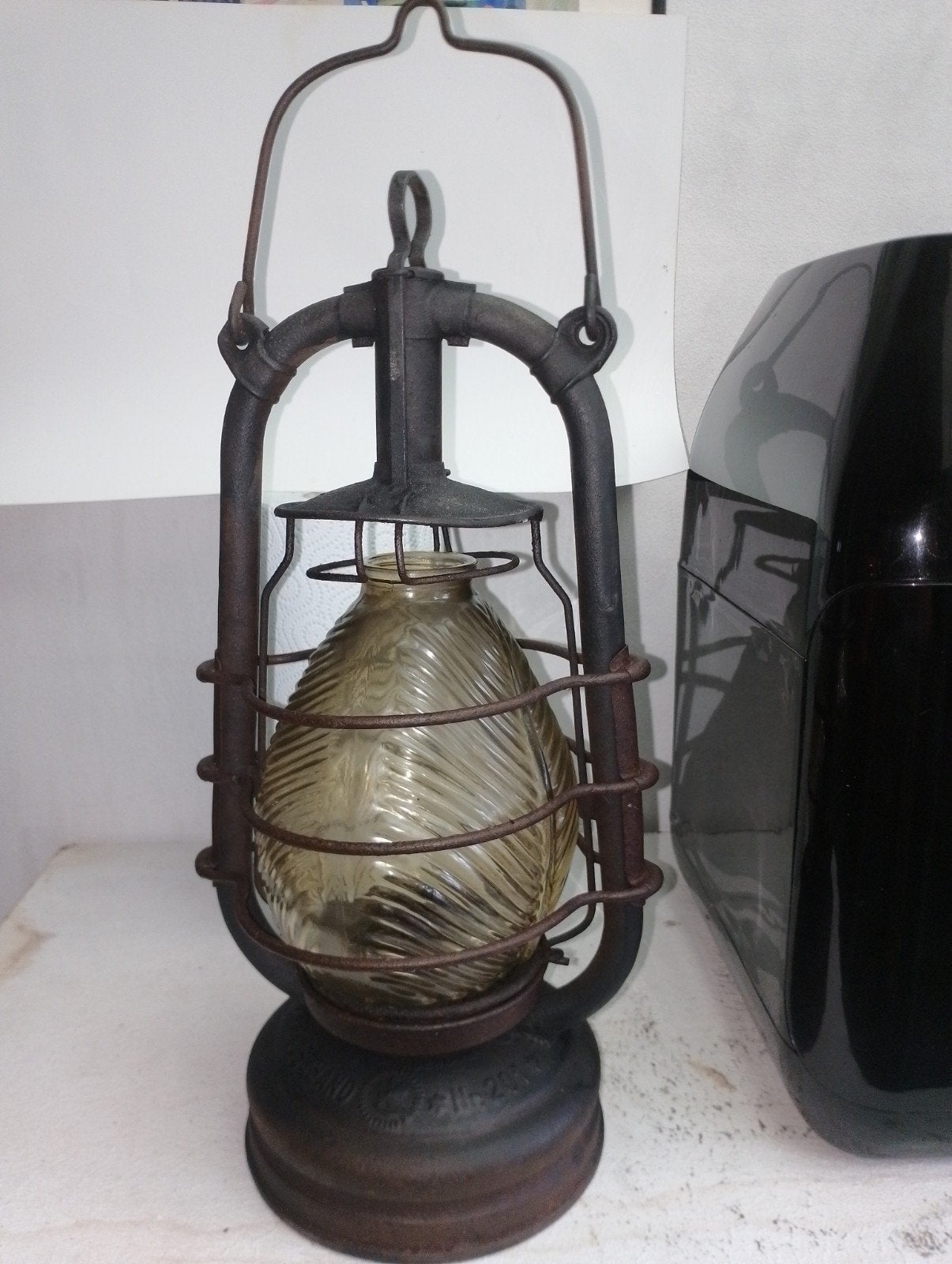 petroleum stormlamp feuerhand 201, Ophalen of Verzenden