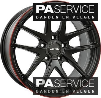 Nieuw 17 inch Matzwart Renault Clio set incl banden, Auto-onderdelen, Banden en Velgen, Velg(en), -, -, 17 inch
