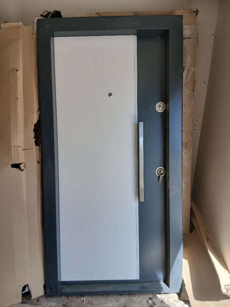 Deuren en kozijnen, Doe-het-zelf en Bouw, Deuren en Vliegenramen, Nieuw, Buitendeur, Metaal, 200 tot 215 cm