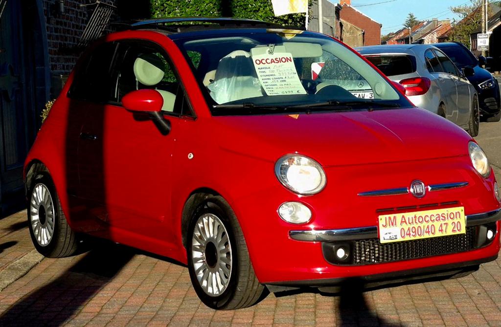 Fiat 500 twinair turbo, Autos, Fiat, Entreprise, ABS, Airbags, Air conditionné, Alarme, Ordinateur de bord, Verrouillage central