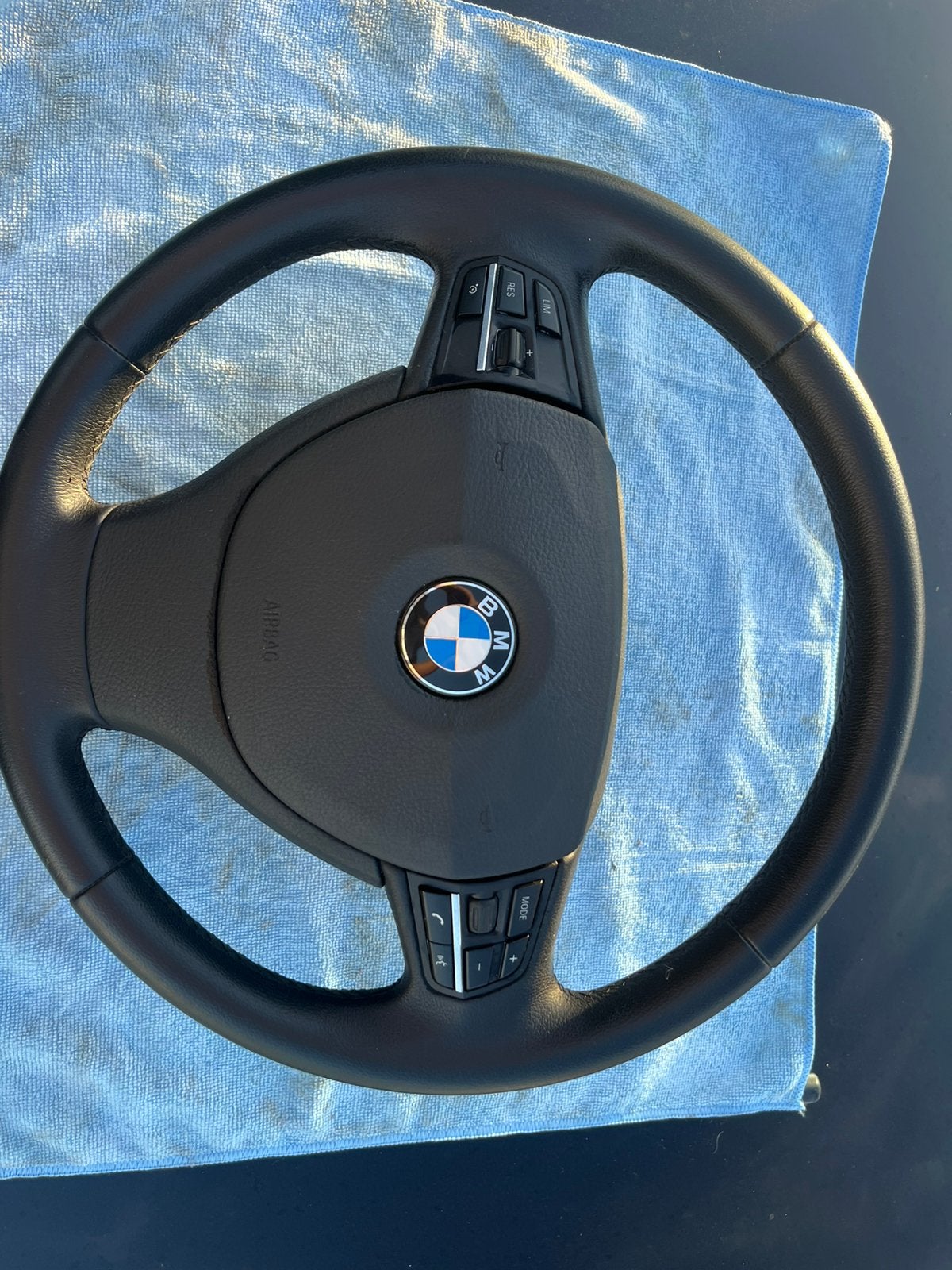 Origineel BMW multifunctioneel stuurwiel compleet met airbag, Autos : Pièces & Accessoires, Enlèvement, Utilisé, BMW