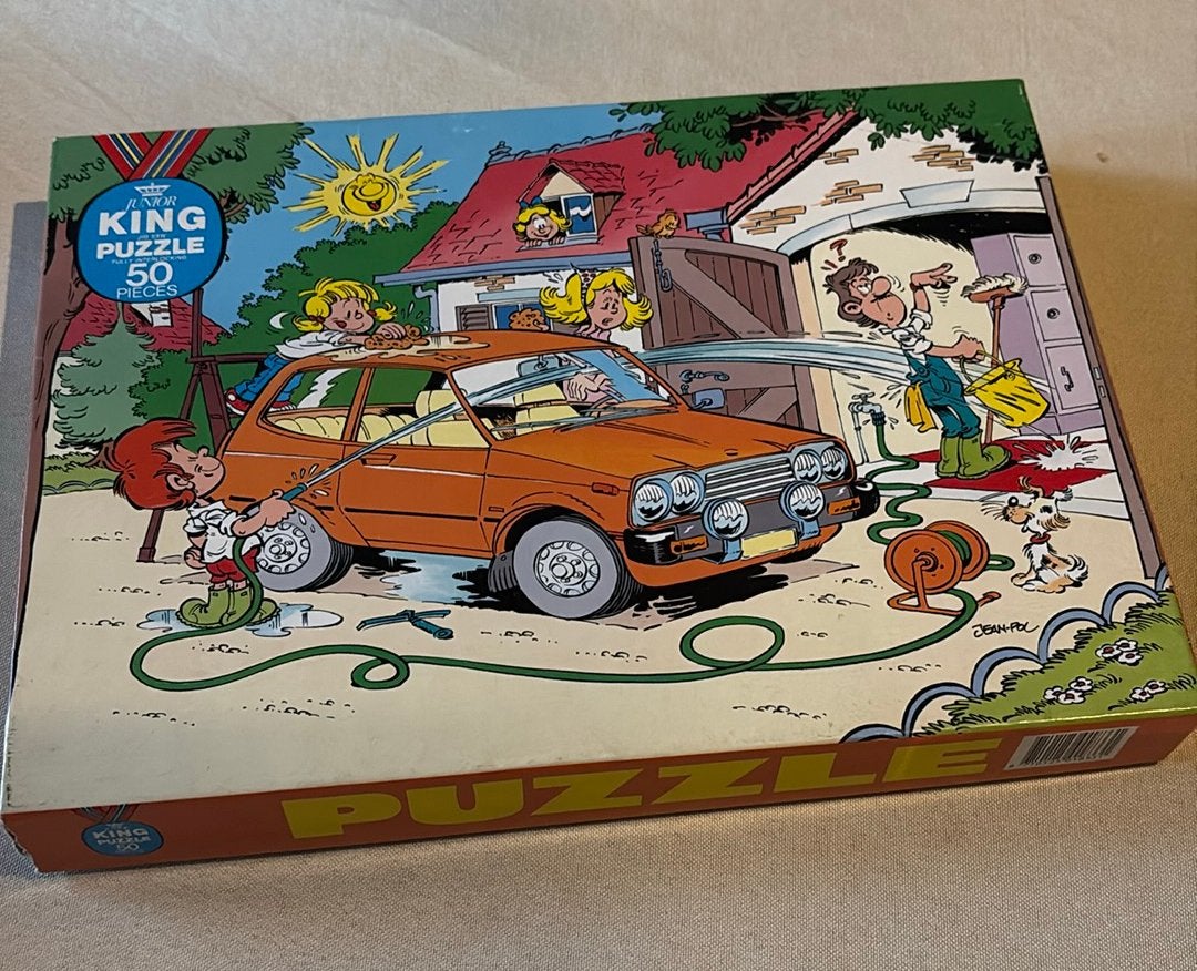 Vintage Junior King Puzzle – Sammy / Jean-Pol, Kinderen en Baby's, Speelgoed | Kinderpuzzels, Ophalen of Verzenden, Zo goed als nieuw