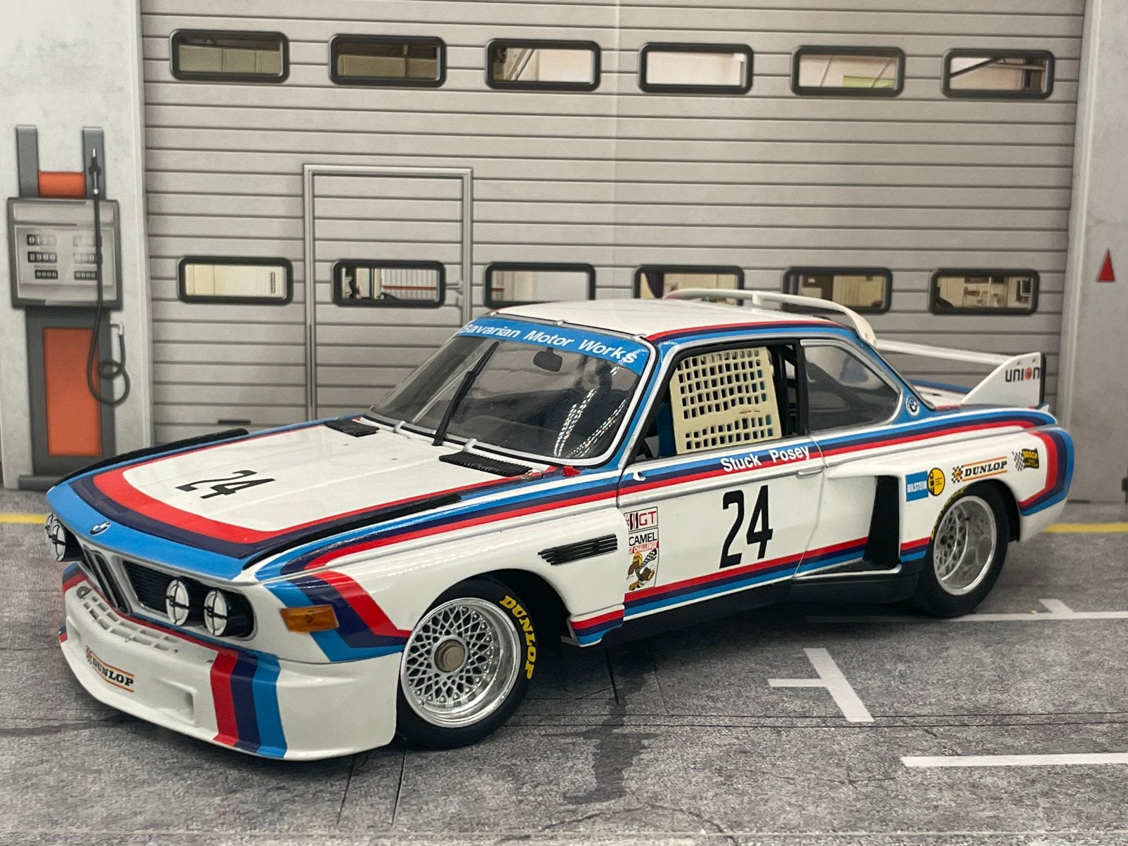 BMW 3.0 CSL Minichamps 1/18, Ophalen, Gebruikt, MiniChamps