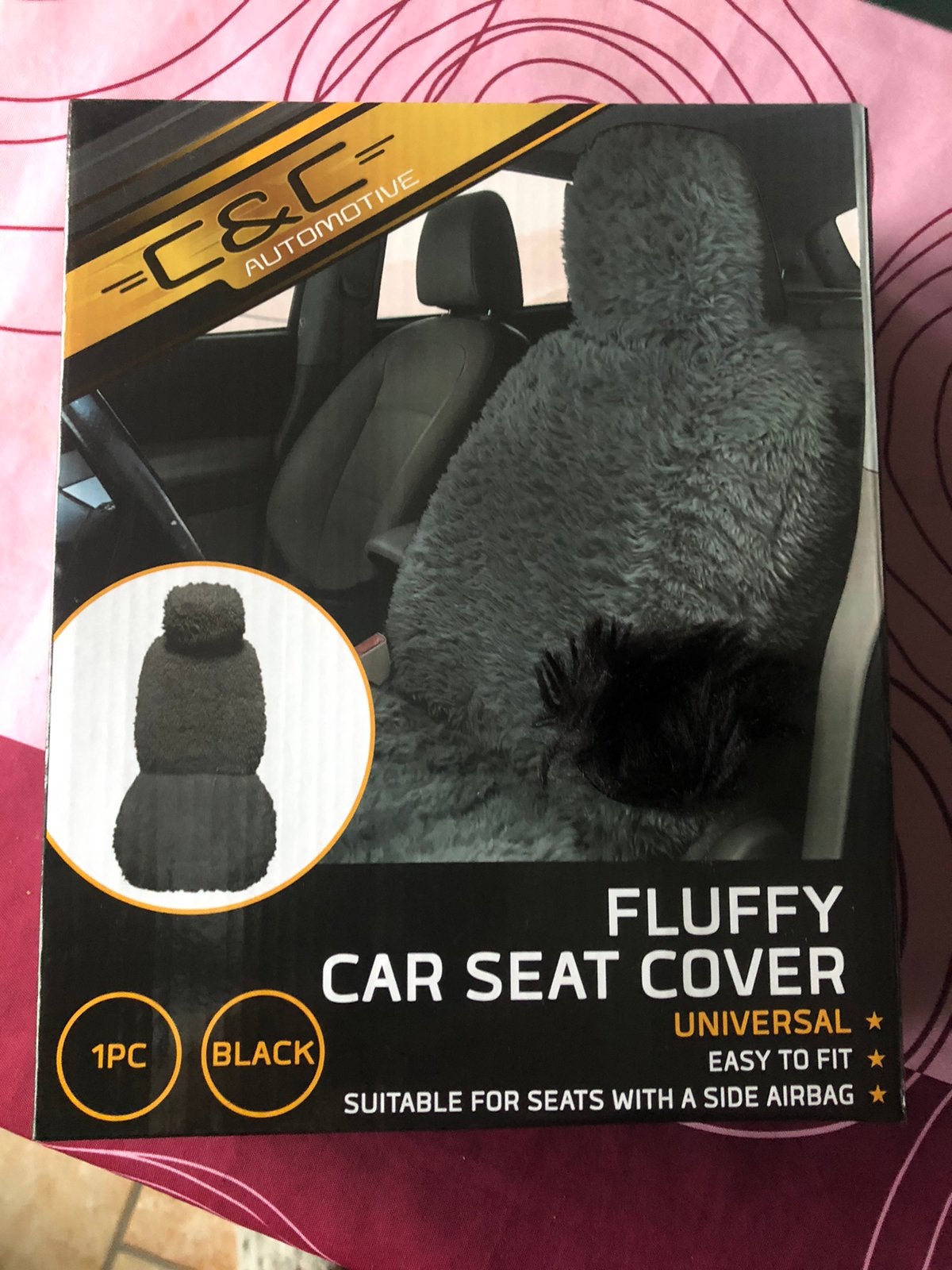 Nieuwe fluffy autohoes (universeel), Auto diversen, Autohoezen, Ophalen, Nieuw, Universeel