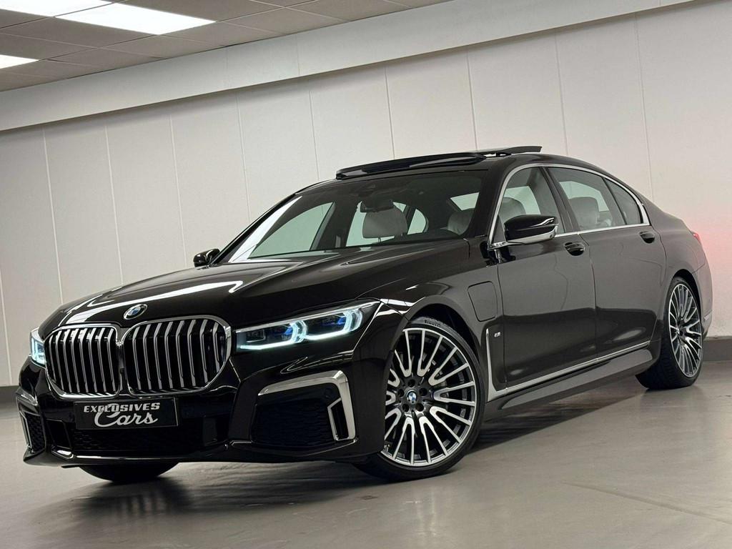 BMW 7 Serie 745 e LONG PHEV INDIVIDUAL ! FULL FULL OPTIONS !, Auto's, Automaat, 4 zetels, Gebruikt, Euro 6