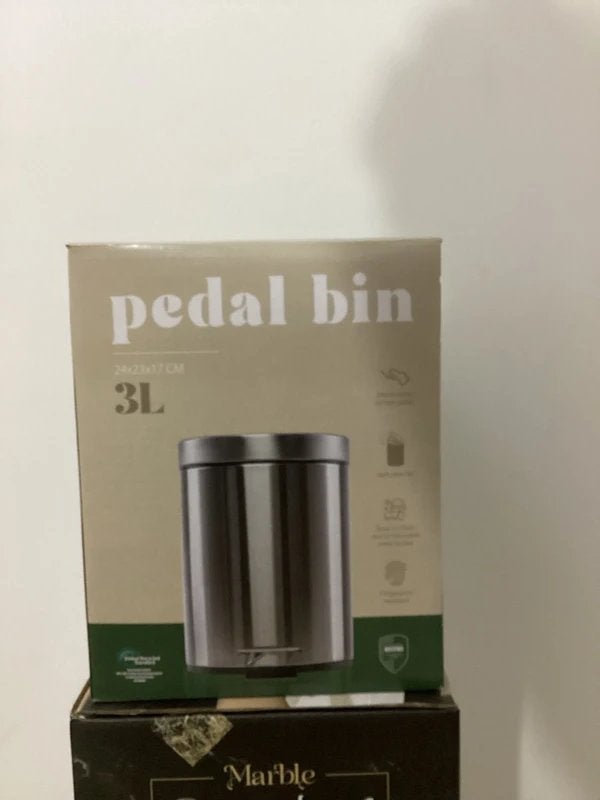 poubelle, Neuf, À pédale, Moins de 10 litres, Enlèvement ou Envoi