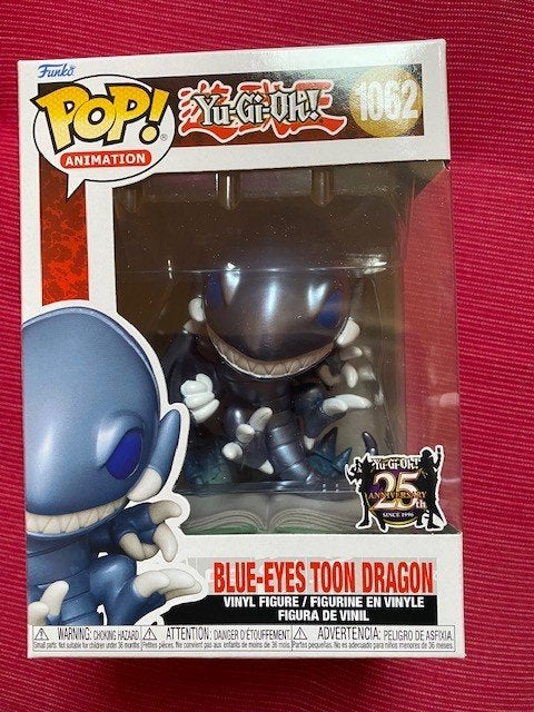 Funko Pop Yu-Gi-Oh Blue Eyes Toon n1062, Enlèvement, Neuf