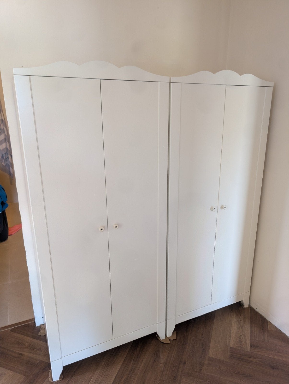 Armoires de chambre d'enfant IKEA Hensvik, Enlèvement