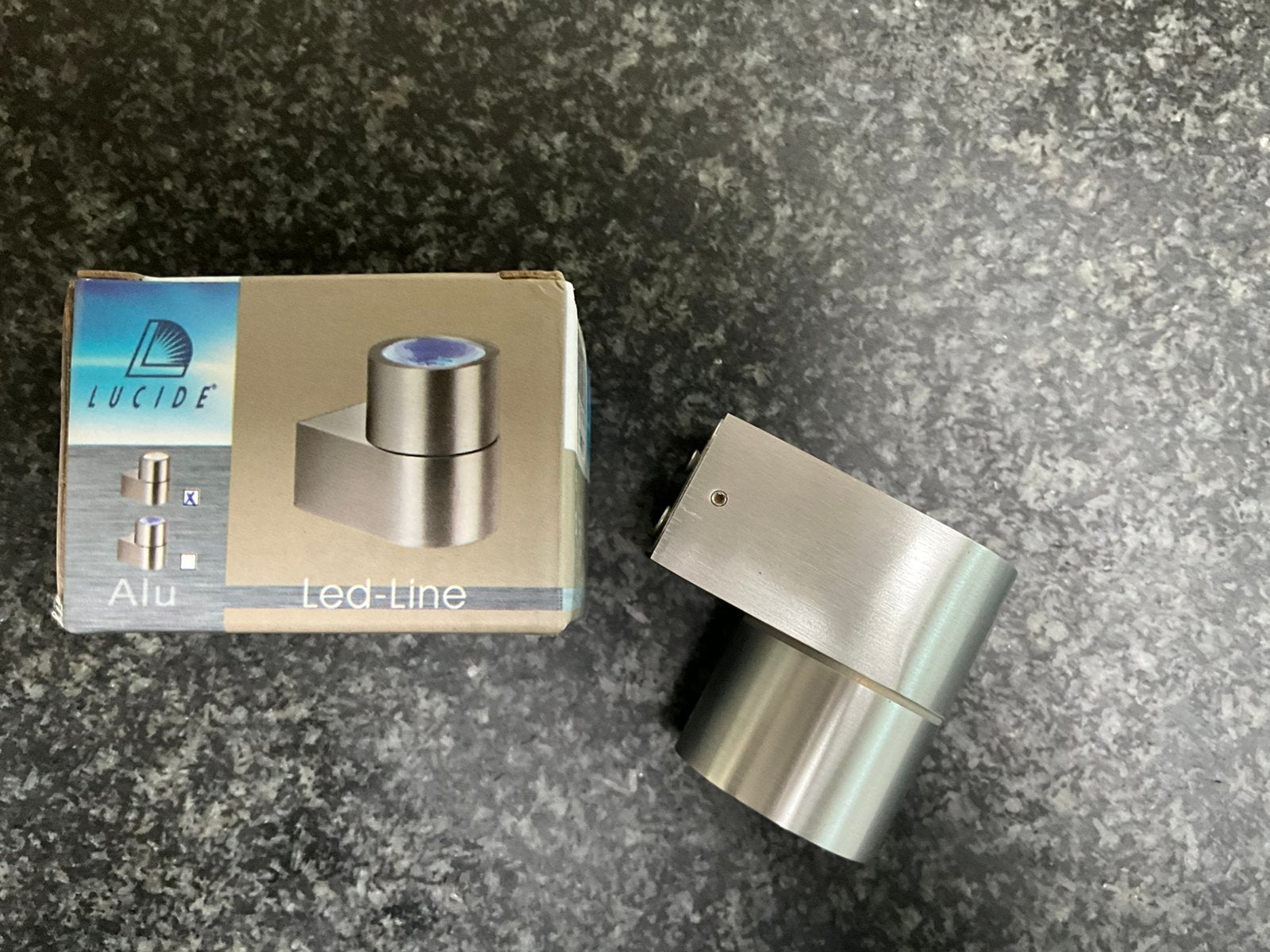Led buitenverlichting inox 1w, Tuin en Terras, Ophalen, Inox, Led