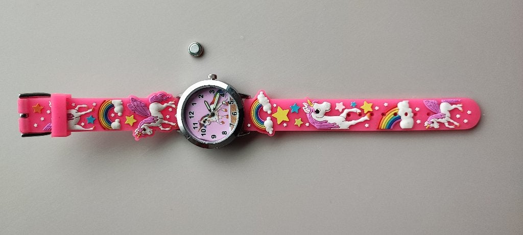 **52(20) my little pony kinderhorloge   AAN ELK ERNSTIG BOD., Handtassen en Accessoires, Horloges | Kinderen, Ophalen, Zo goed als nieuw