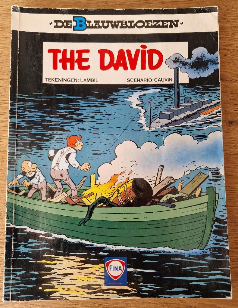 De Blauwbloezen - The David - 19(1997) Strip, Boeken, Eén stripboek, Gelezen