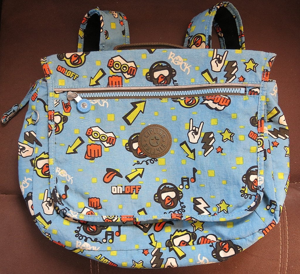 Premier cartable Kipling, excellent état, Moins de 30 cm, Enlèvement ou Envoi, 30 à 40 cm, Utilisé
