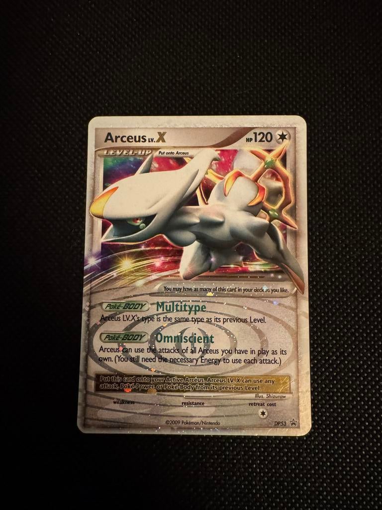 Pokemon tcg Arceus x lv dp53 good condition, Hobby & Loisirs créatifs, Enlèvement, Comme neuf