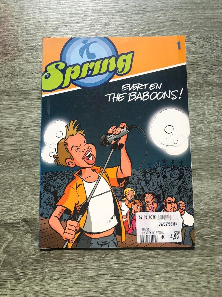 strip spring, Boeken, Eén stripboek, Ophalen, Gelezen