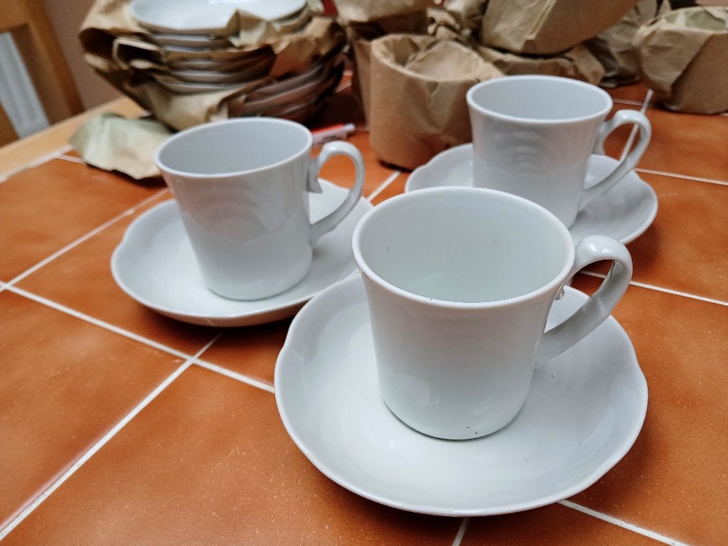 Service à café 24 pces, Maison & Meubles, Enlèvement, Neuf, Classique, Tasse(s) et/ou soucoupe(s)