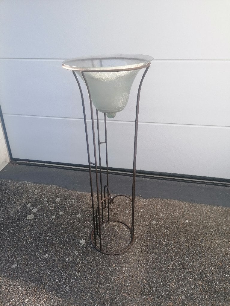 bloempot op staander, Ophalen, Gebruikt, 40 cm of meer, Rond