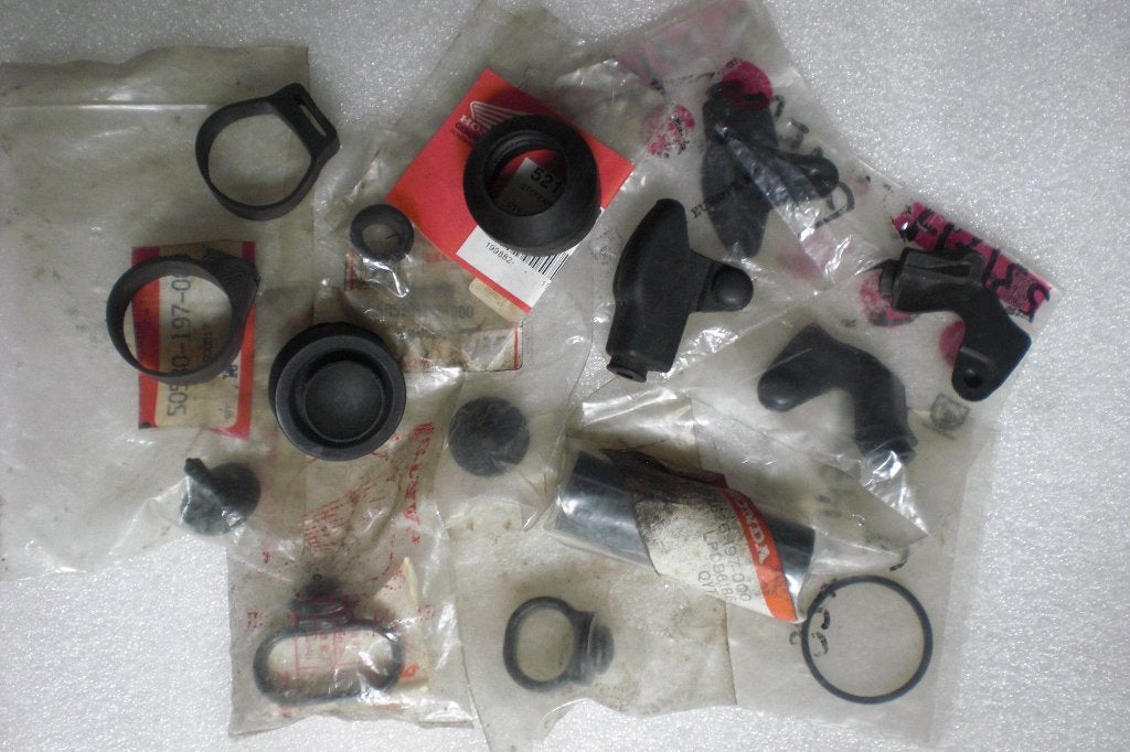 Honda PX PXR PXL 50 rubbers allerlei NOS, Enlèvement ou Envoi, Neuf, Autres types, Honda PX PXR 50