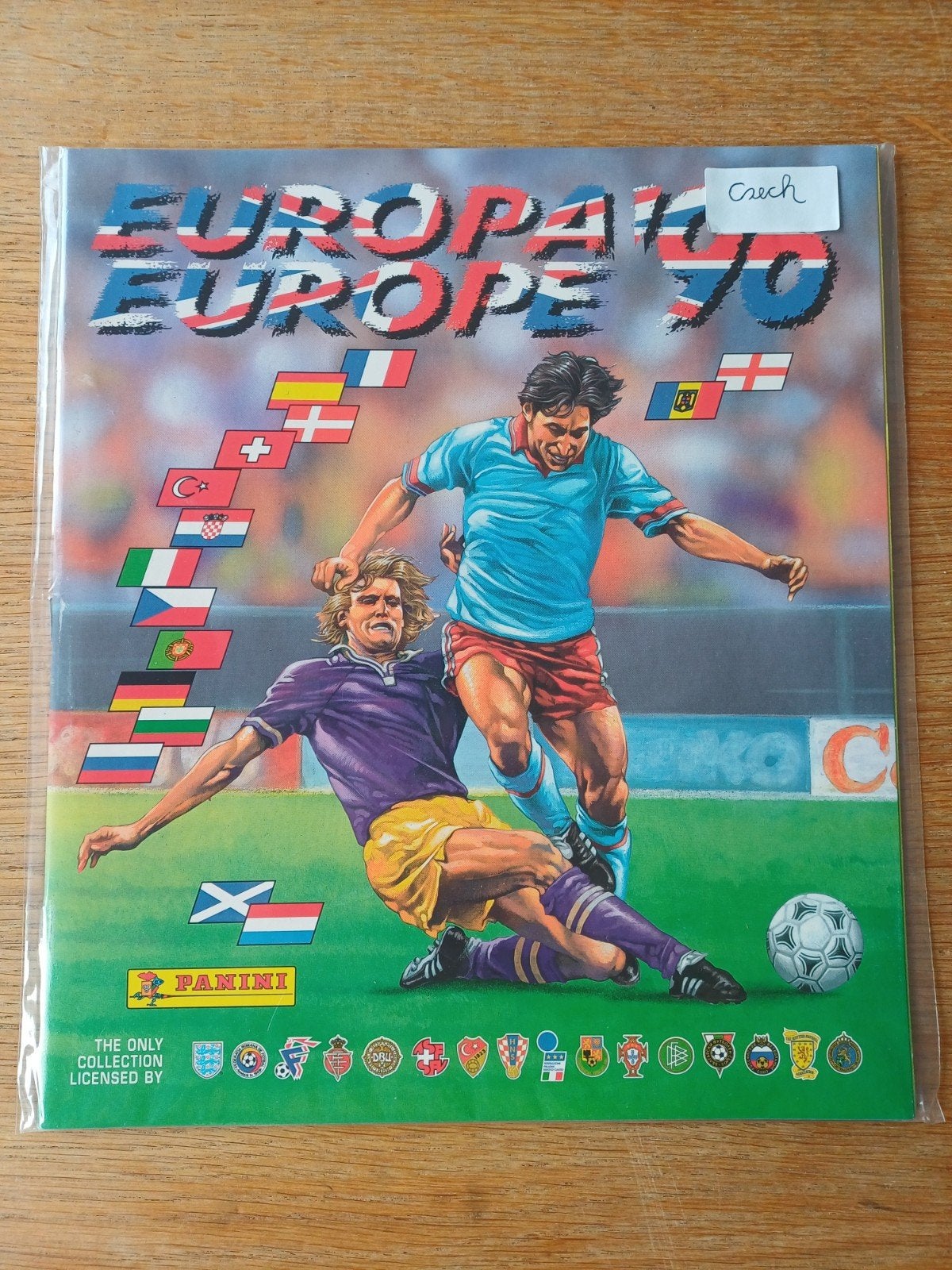 Panini Euro 96 ultrarare empty album Czech version, Ophalen of Verzenden