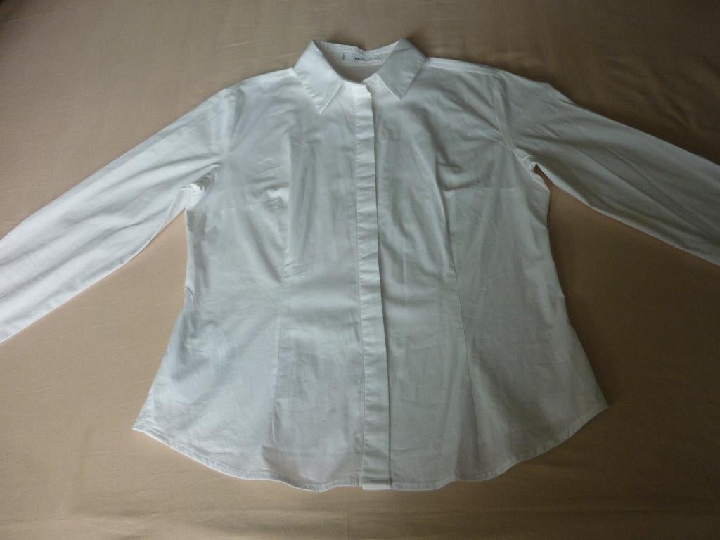 Overhemdbloes MNG, Maat 38/40 (M), Wit, MNG, Nieuw