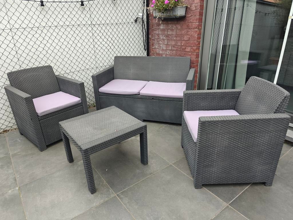 Loungeset met kussens, Ophalen, Loungeset