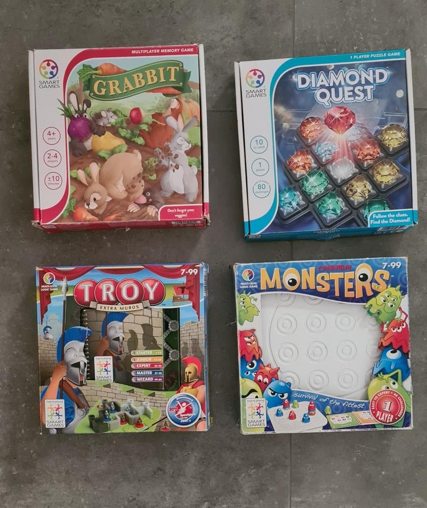 Smartgames, Ophalen
