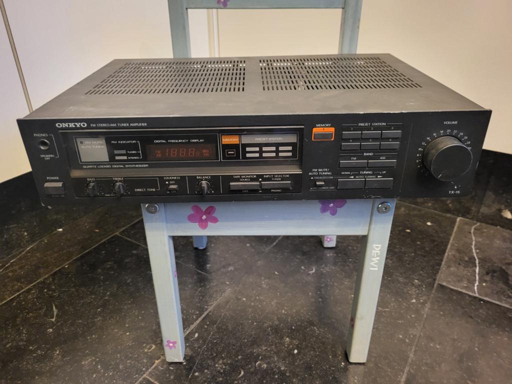 Versterker onkyo tx voor herstelling of onderdelen, Audio, Tv en Foto, Versterkers en Ontvangers, Ophalen of Verzenden, Onkyo