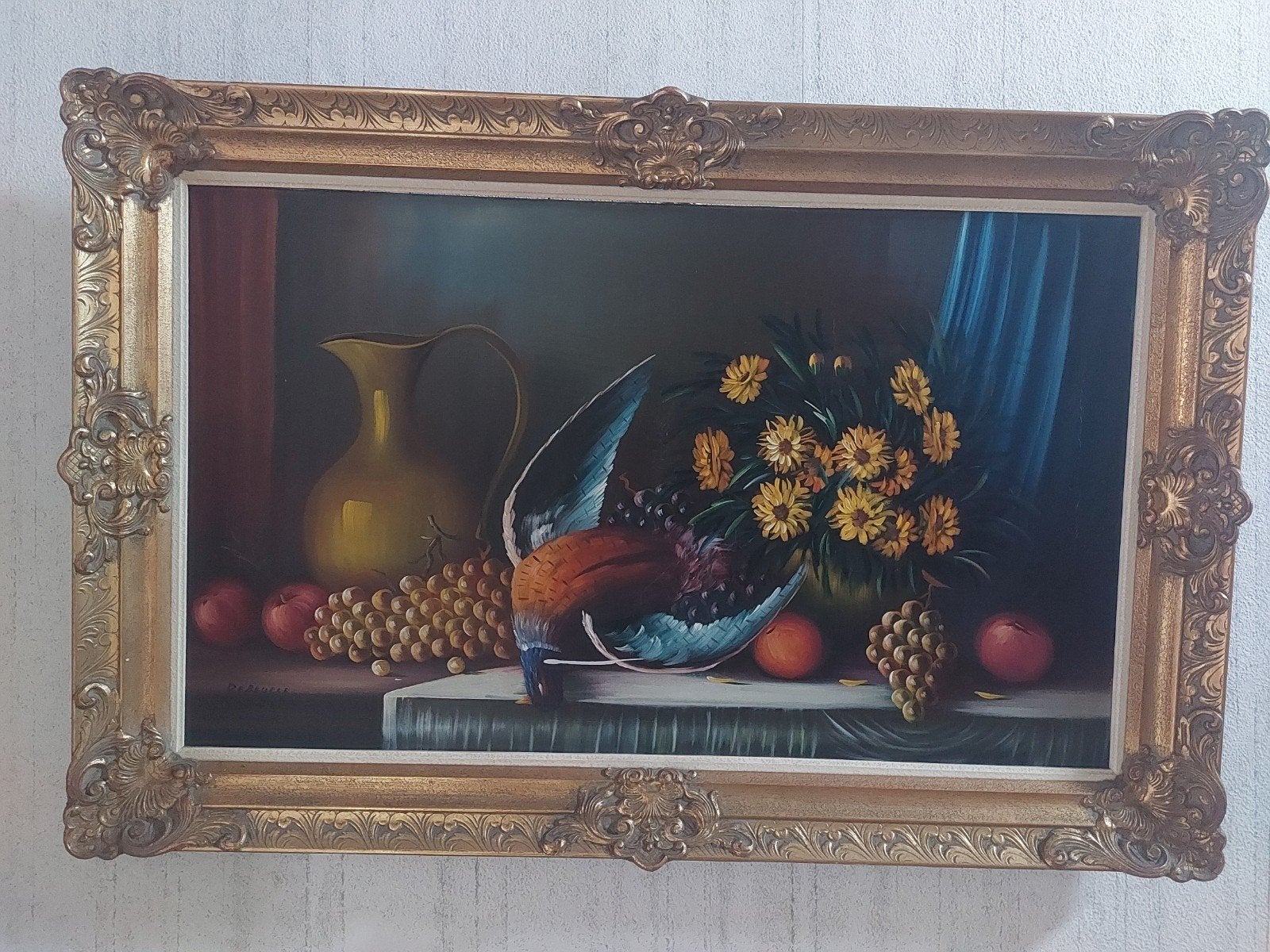 olieverfschilderij De Beulle, Antiek en Kunst, Ophalen