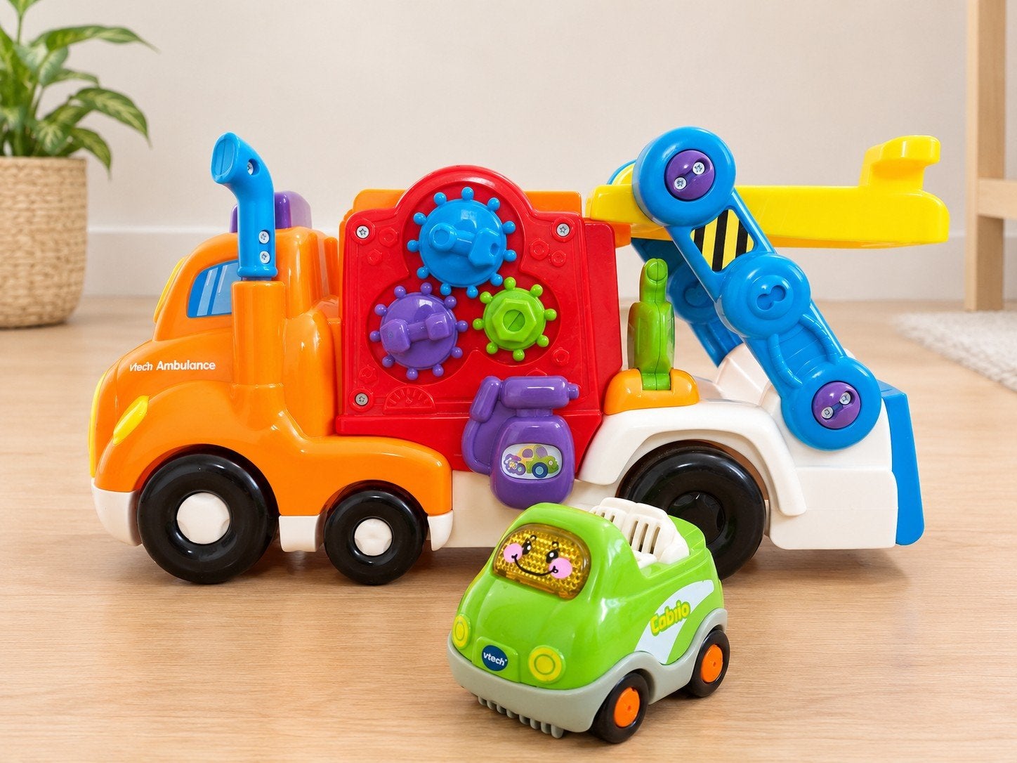 VTech Toet Toet Auto's - Autoambulance, Ophalen of Verzenden, Gebruikt, 2 tot 4 jaar