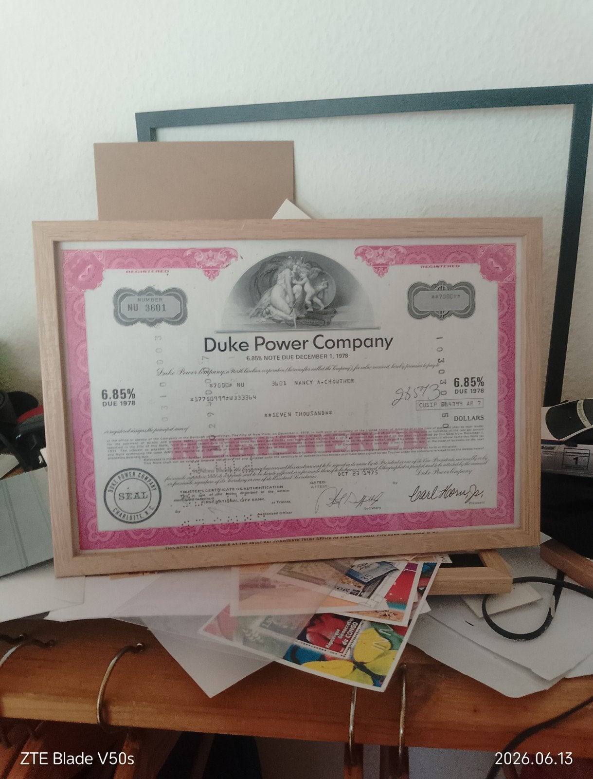 8 waardepapieren original History, Postzegels en Munten, Aandelen en Waardepapieren, Ophalen of Verzenden