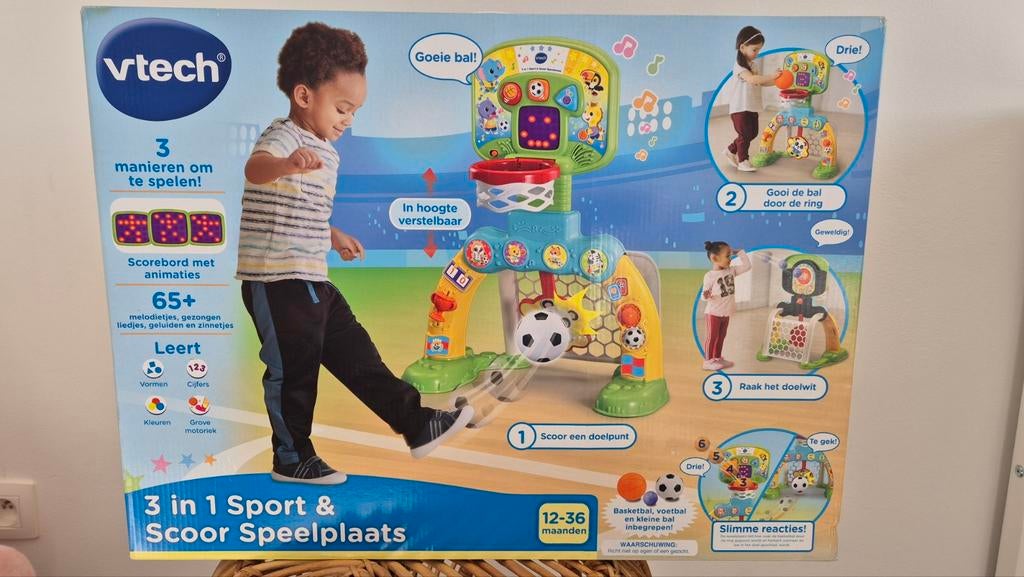 3 in 1 Sport- en Scoopspeelplaats, Games en Spelcomputers, Ophalen, Nieuw, Sport